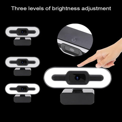 Premium 2K Webcam with Microphone for Streaming and Work
