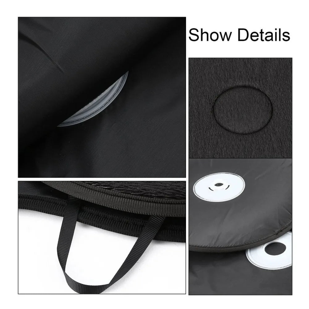 Non-slip Car Seat Revolving Rotating Cushion Swivel Foam Mobility Aid seat cushion in chair Tie - Korvel