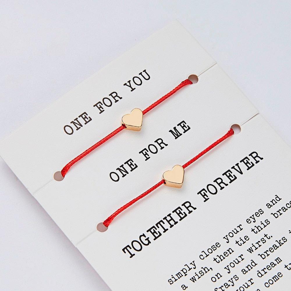 Ensemble de Bracelets Charms Infini Amour Ensemble Pour Toujours