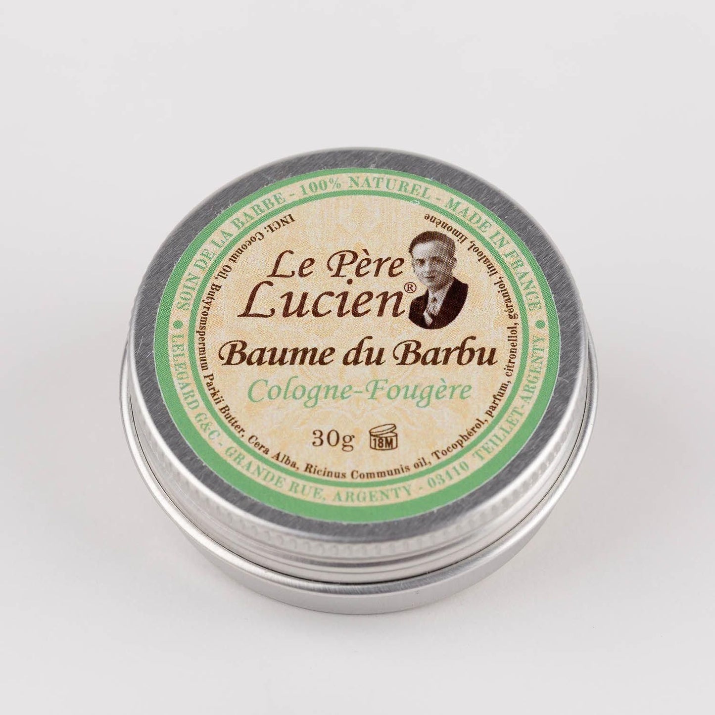 Le Pere Lucien Cologne Fougere Bálsamo Natural para Barba 30g