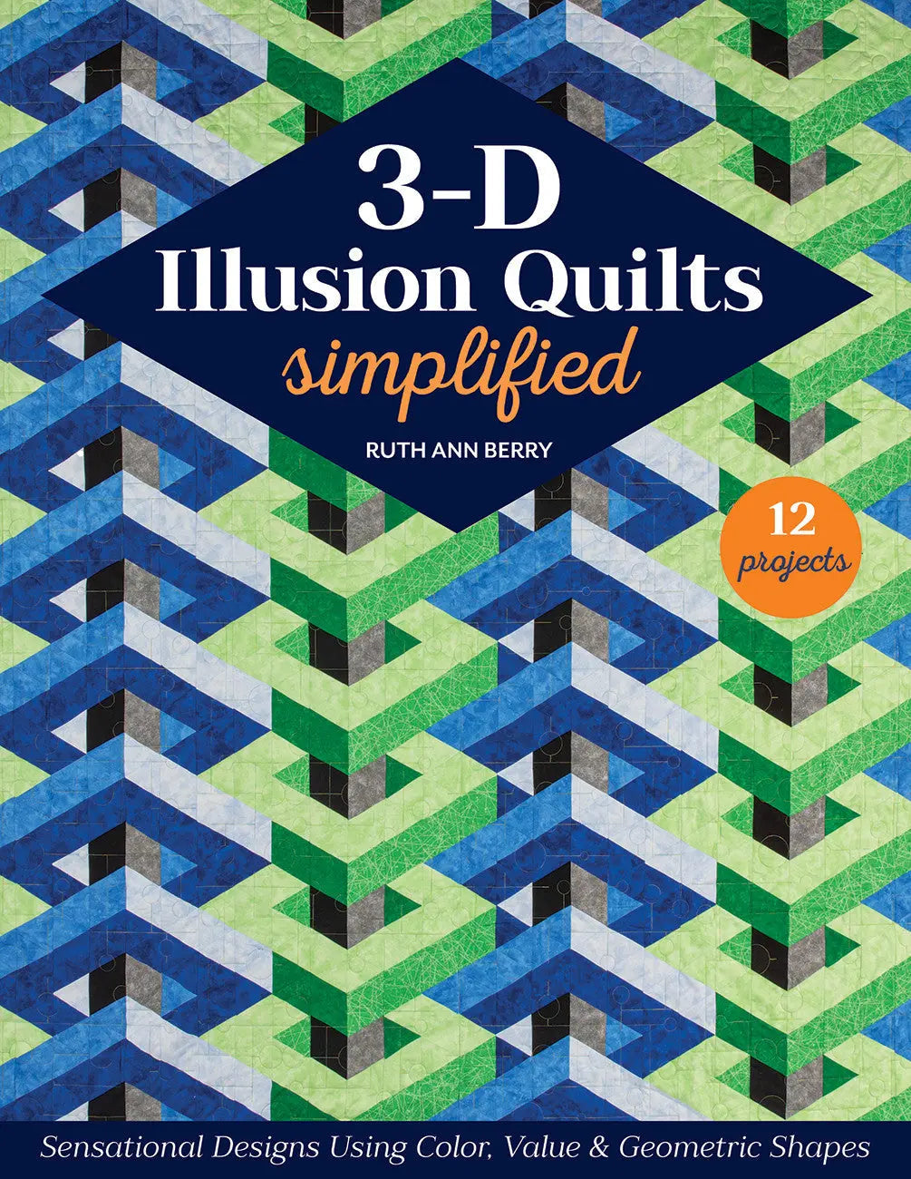 Colchas de Ilusión 3-D Simplificadas