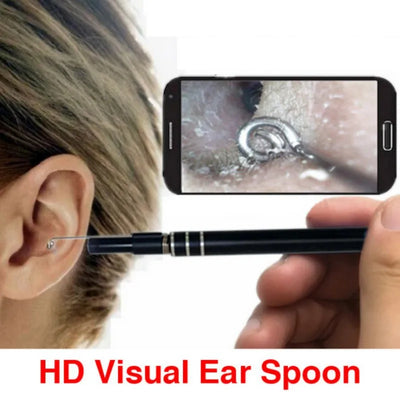Outil de nettoyage des oreilles HD Endoscope USB 3 en 1 avec lumière LED