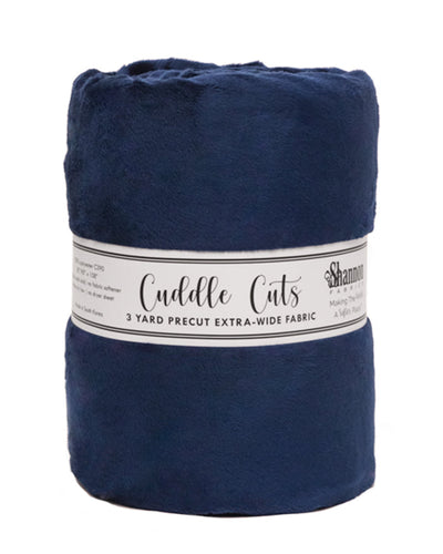 Tissu Cuddle 3 Yards 110" - Marine