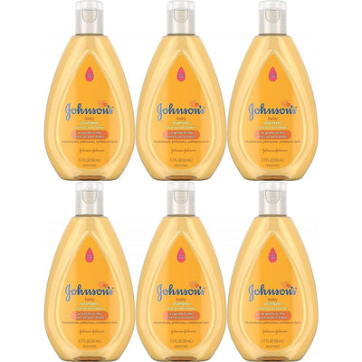 Johnson's Baby Shampoo Travel Size - 1.7 Oz (Pack of 6)