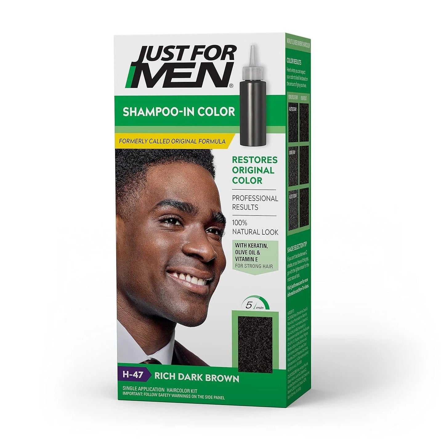 Just For Men Brun Foncé R 47 Coloration Shampooing