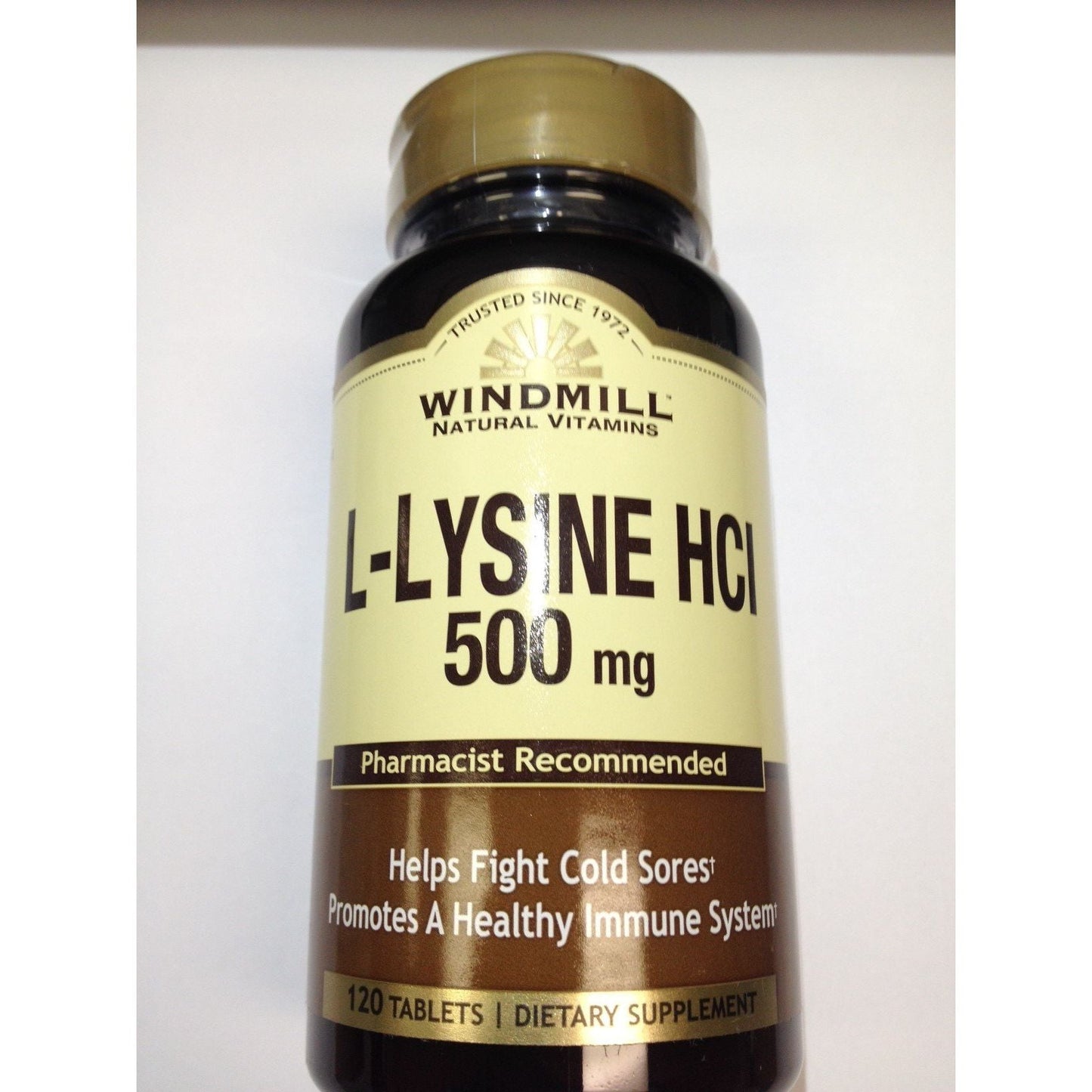 Windmill L-Lysine HCl 500 Mg Tablets - 120 Count