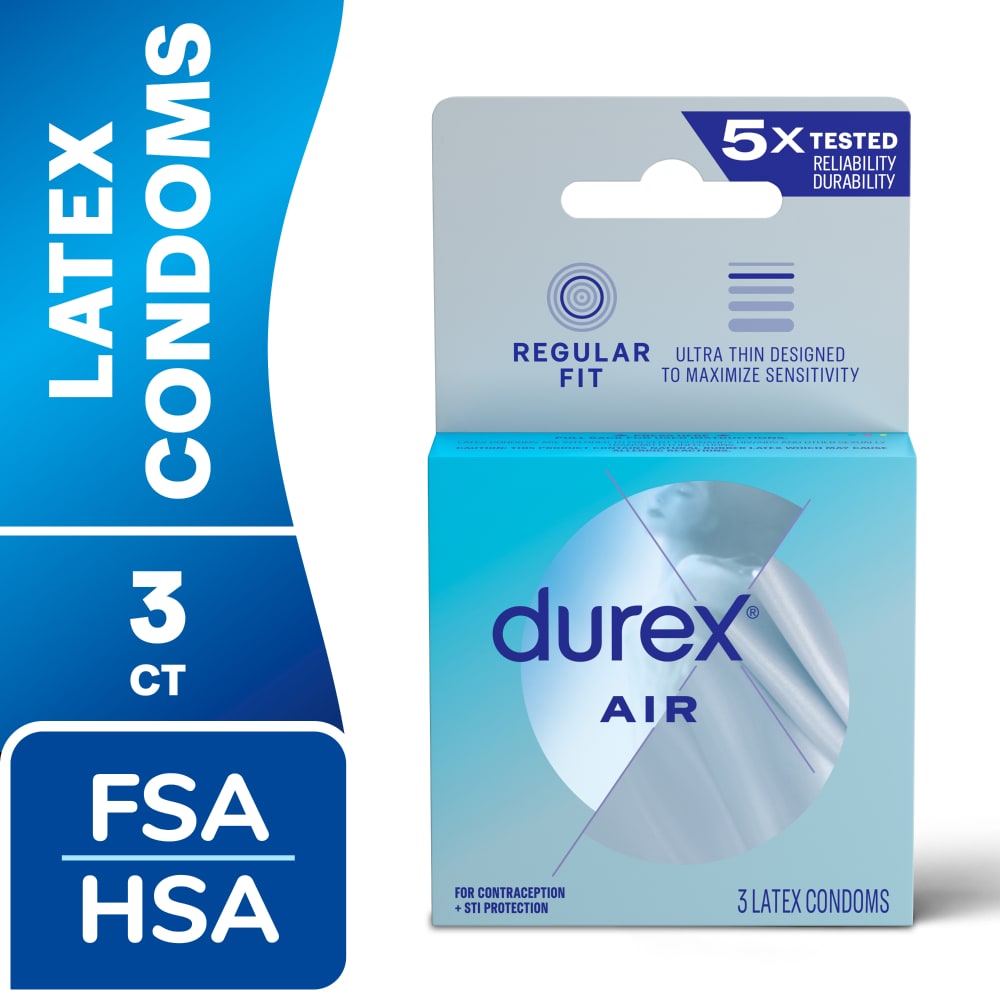 Condones Durex Air - Extra Finos y Transparentes
