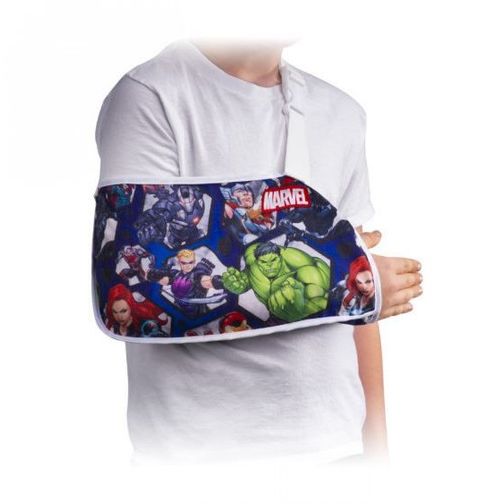 Écharpe de bras DonJoy Advantage pour jeunes - Design Marvel