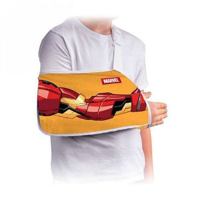 DonJoy Marvel Kids Arm Sling - Iron Man Design, XXS
