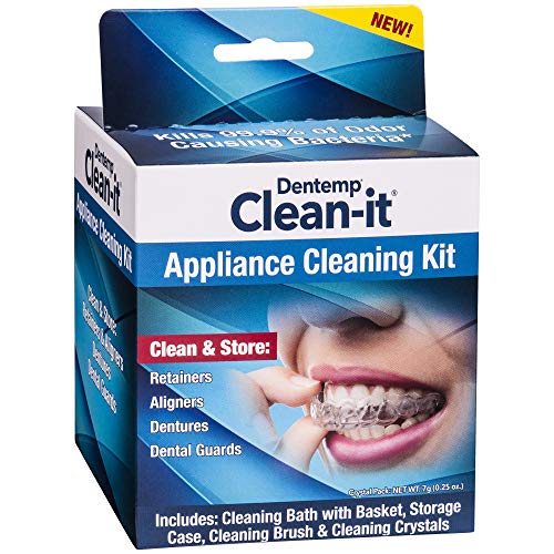 Dentemp Clean-it: Kit de limpieza premium para aparatos dentales