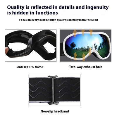 Premium Men's and Women's Outdoor Ski Goggles