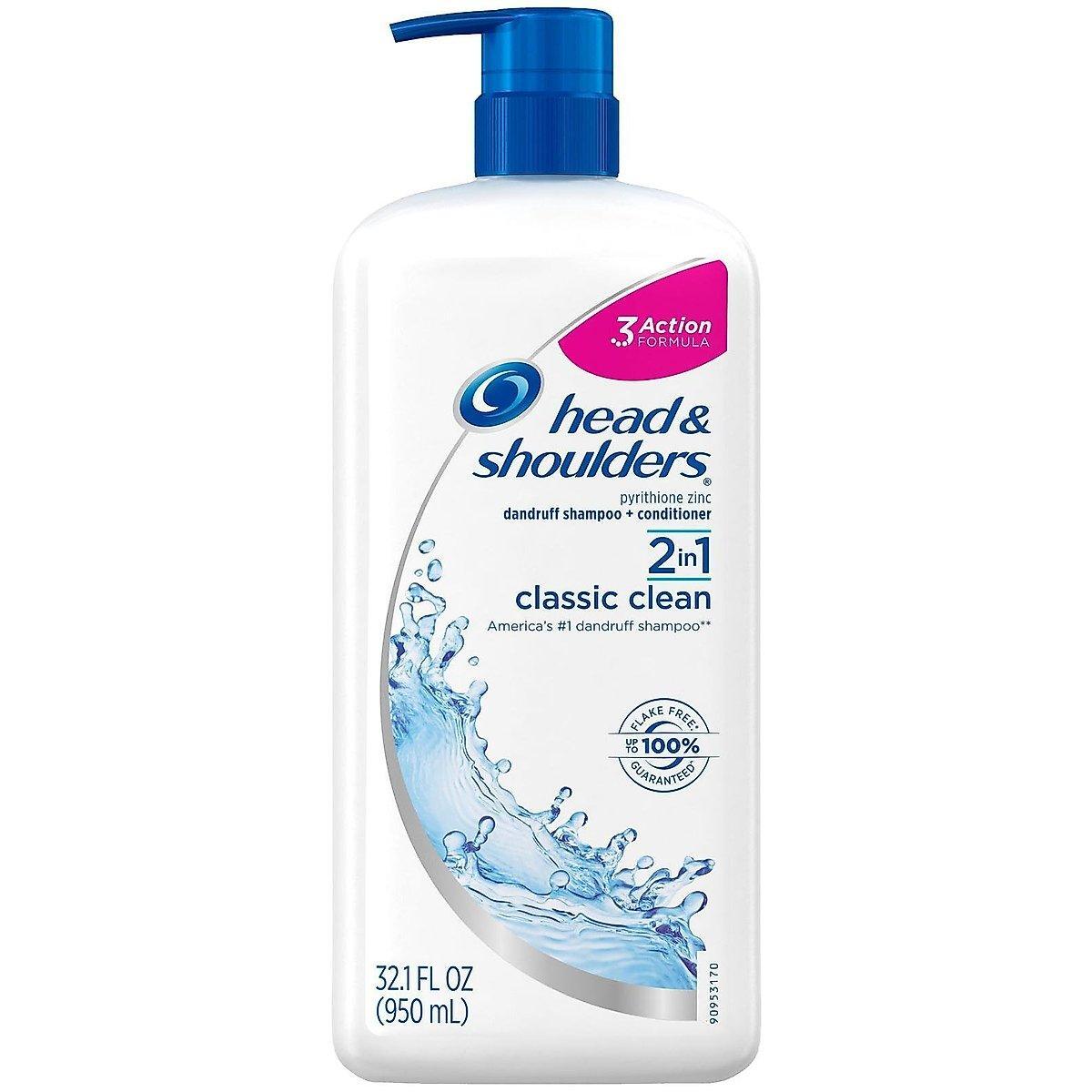 Champú y Acondicionador 2 en 1 Head & Shoulders Classic Clean