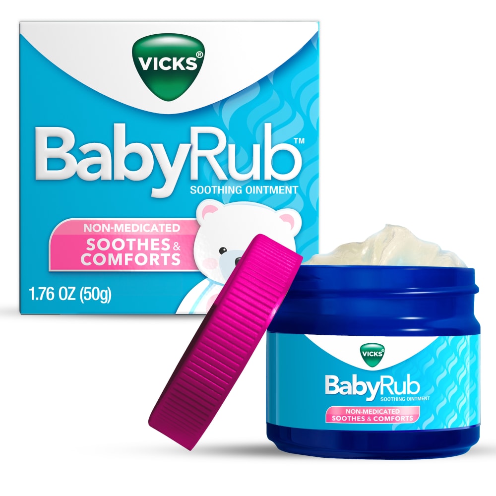 Vicks BabyRub Non-Medicated Ointment - 1.76 Oz