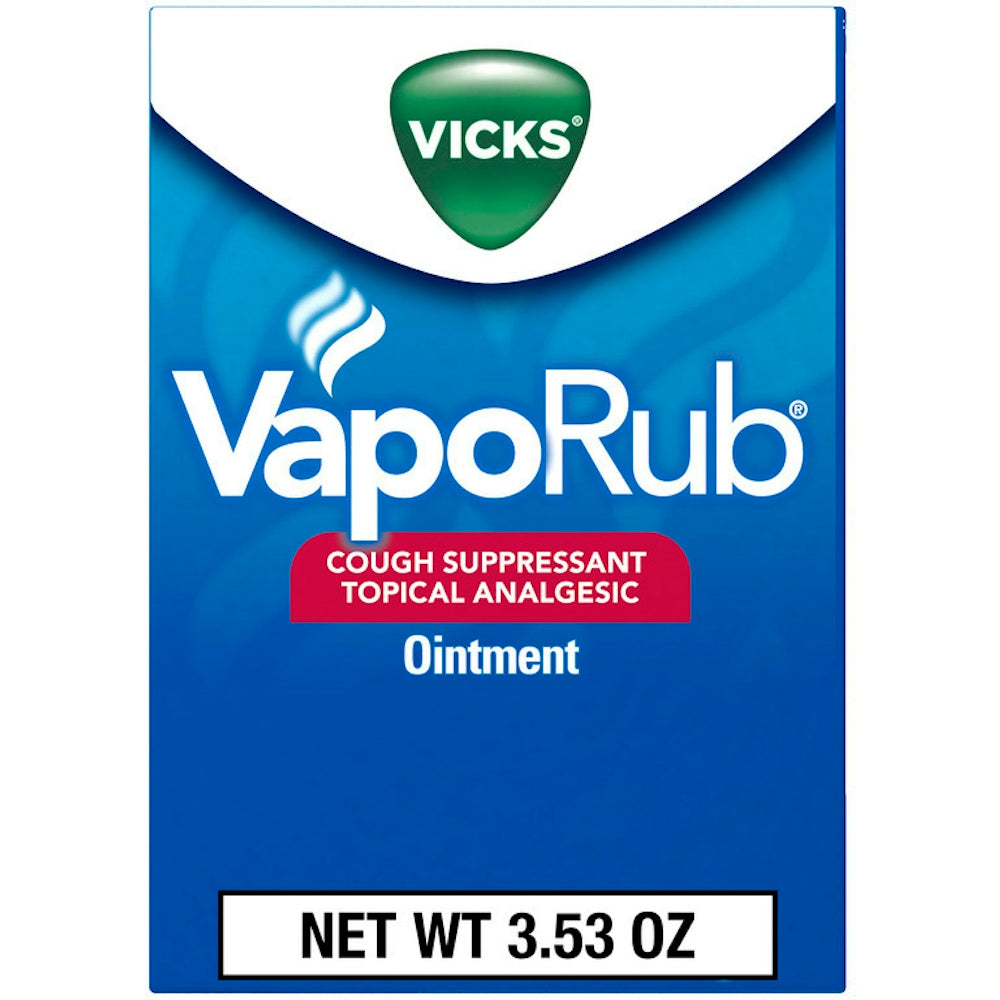 Vicks VapoRub Ointment 3.53 Oz - Premium Comfort