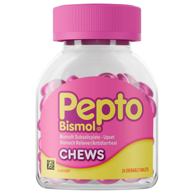 Pepto Bismol Mint Chewable Tablets - 24 Count