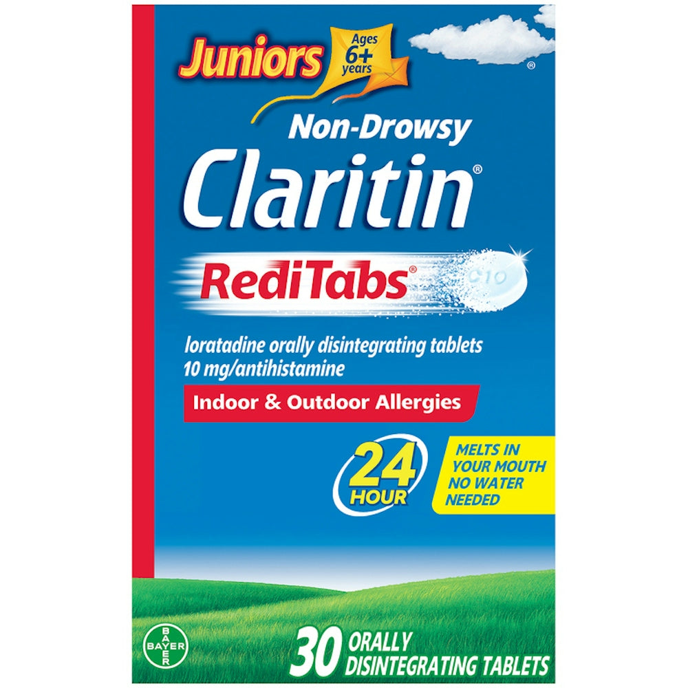 Claritin RediTabs para Jóvenes - Tabletas Desintegrantes para el Alivio de Alergias