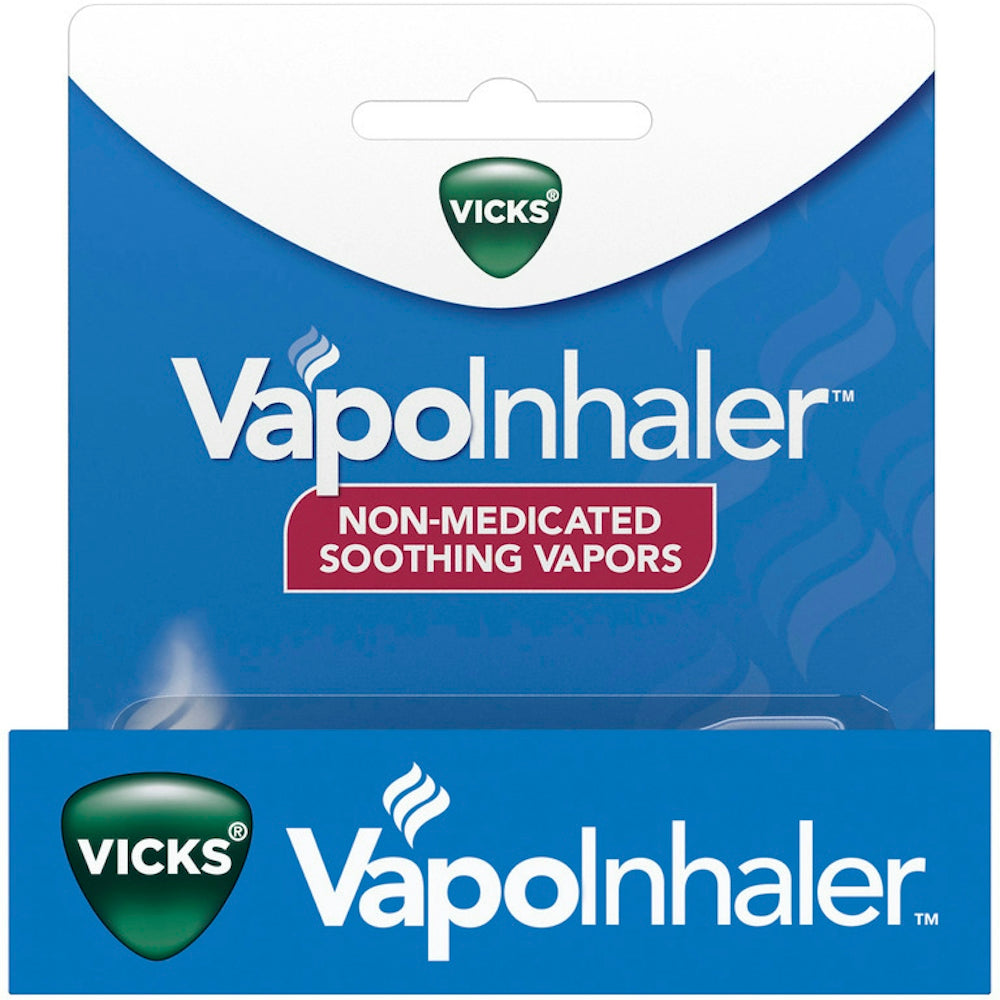 Vicks VapoInhaler - Inhalateur nasal portable avec des vapeurs de menthol