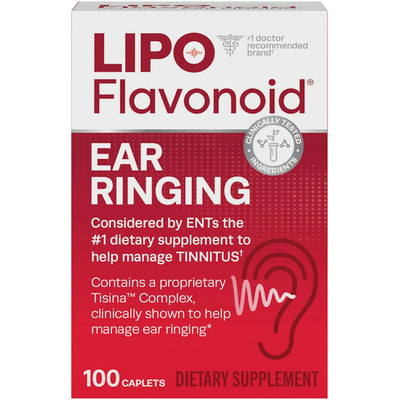 Lipo-Flavonoid Plus - Supplément Premium pour la Santé de l'Oreille - 100 Comprimés