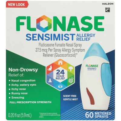 Flonase Sensimist 24hr Allergy Relief Nasal Spray - Gentle Mist