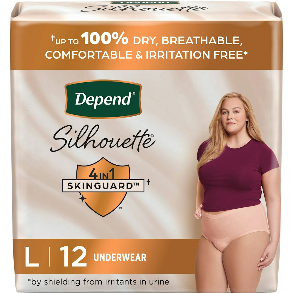 Culottes pour femmes Depend Silhouette - Grande