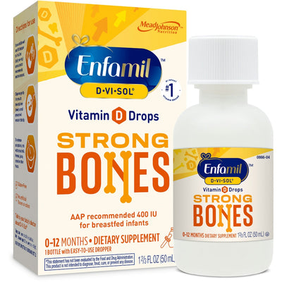 Enfamil D-Vi-Sol Vitamin D Supplement Drops for Infants - 50 ml