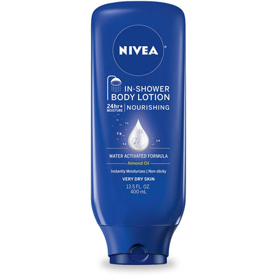 Nivea Nourishing Almond Oil In Shower Body Lotion - 13.5 Fl. Oz.