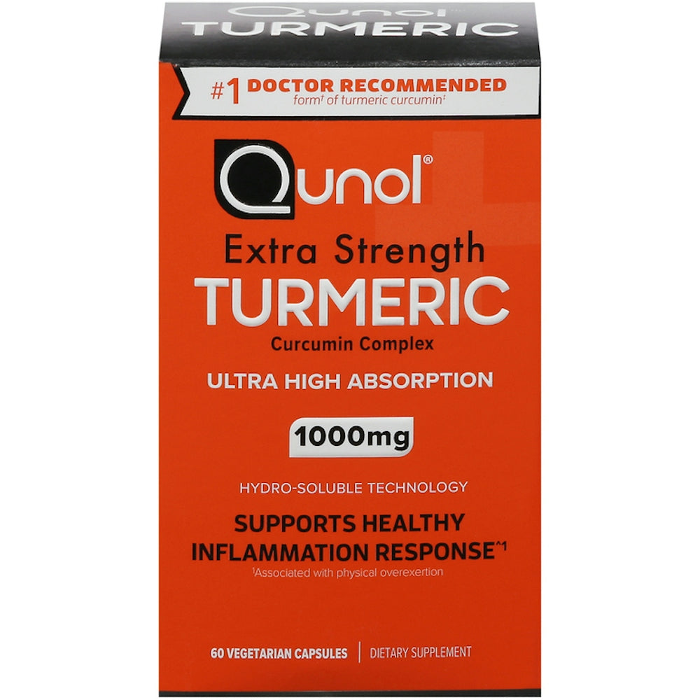 Cápsulas de Cúrcuma Qunol Extra Fuerte 1000mg