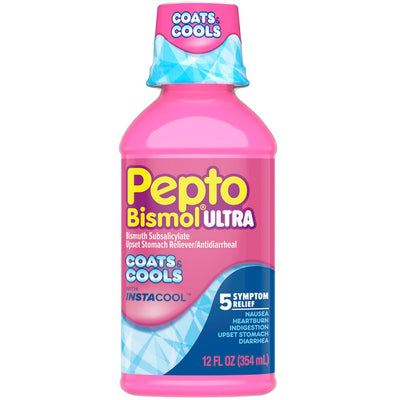Pepto-Bismol Ultra avec Instacool Liquide - 12 Fl Oz