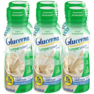 Glucerna Hunger Smart Homemade Vanilla Shake - 6 Bottles
