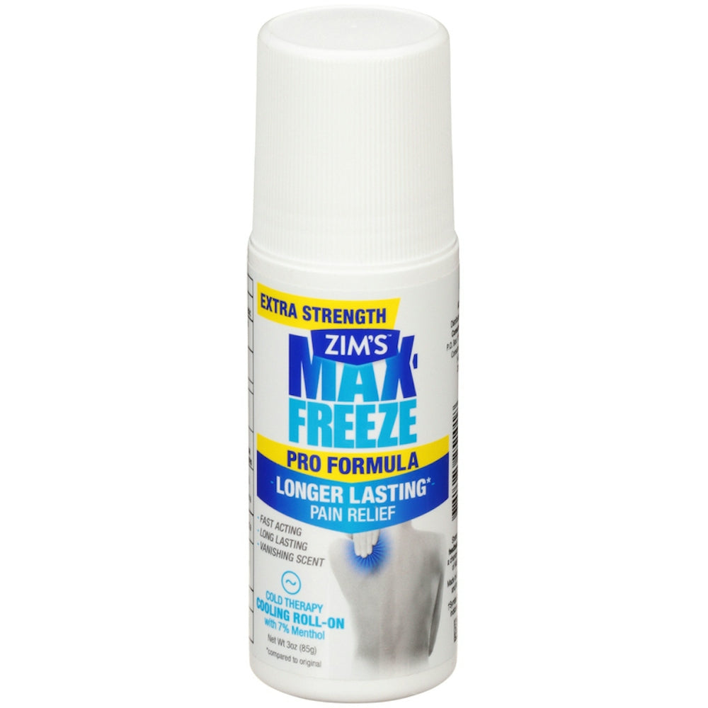 Zim's Extra Strength Pain Relief Cooling Roll-On 3 Oz