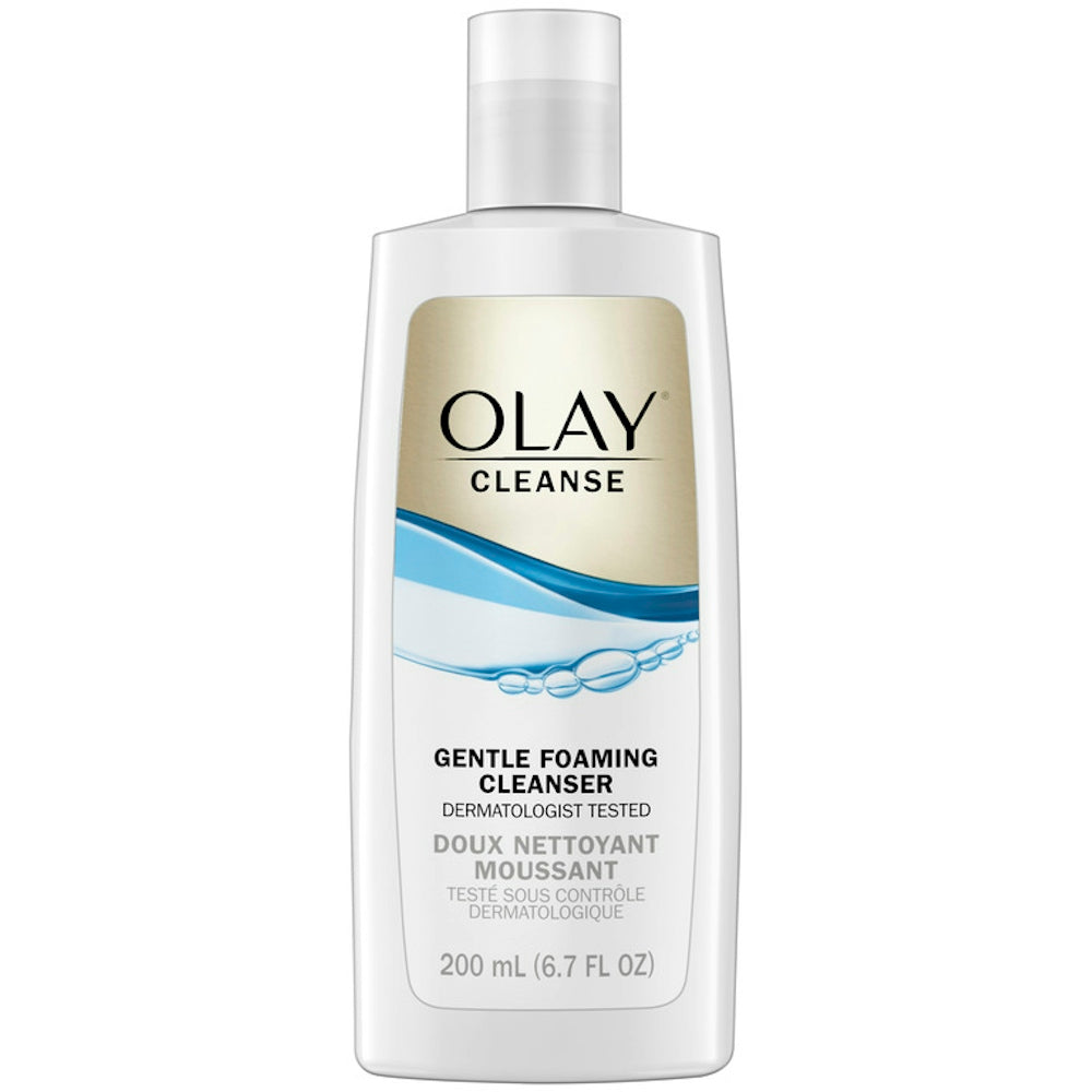 Olay Gentle Clean Foaming Face Cleanser for Sensitive Skin, 6.7 Fl Oz