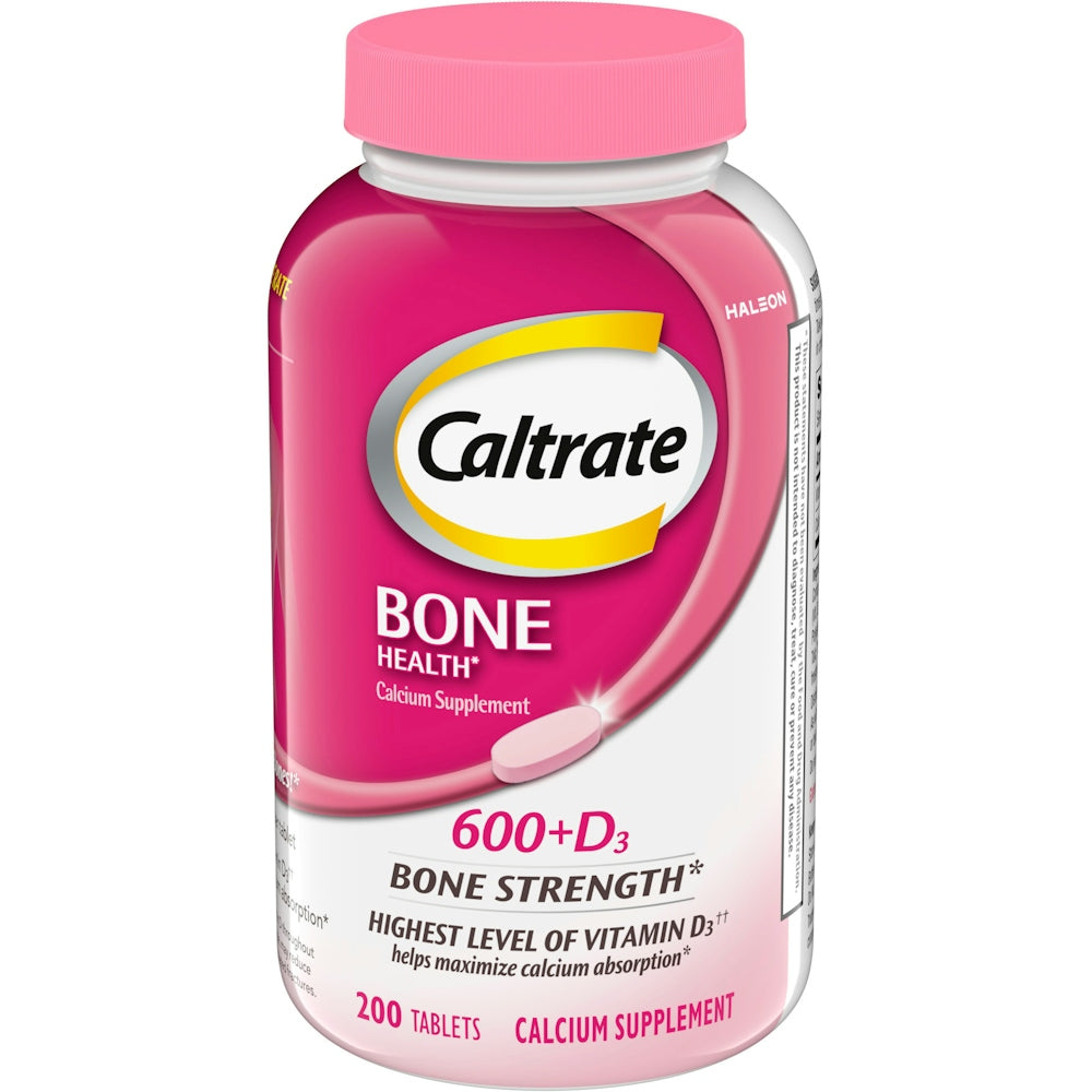 Tabletas Caltrate Salud Ósea 600Mg Más D3 - 200 Conteo