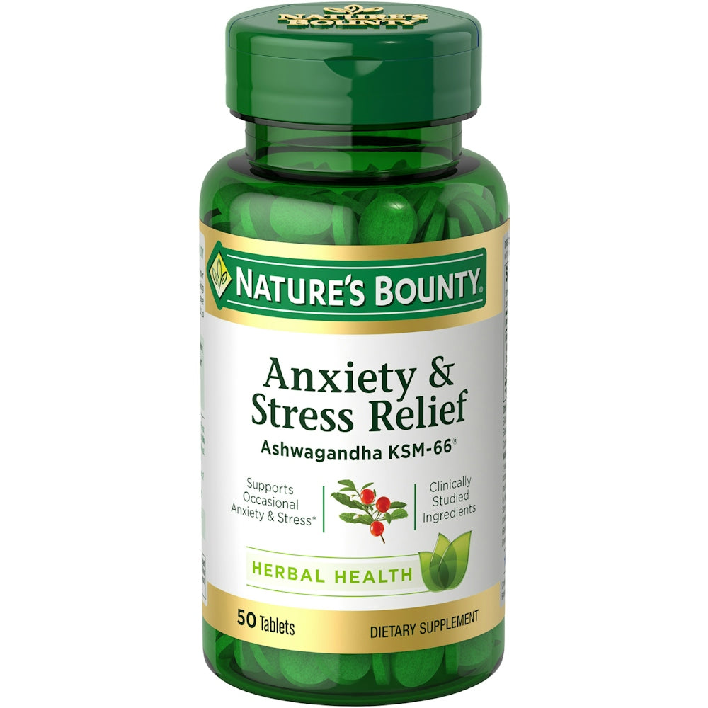 Tabletas de Salud Herbal de Nature's Bounty para la Calma