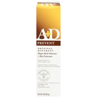 A+D Original Diaper Rash Ointment, 4 Oz - Skin Protectant