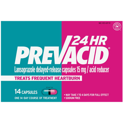 Prevacid 24HR Lansoprazole Delayed-Release Capsules 15 mg