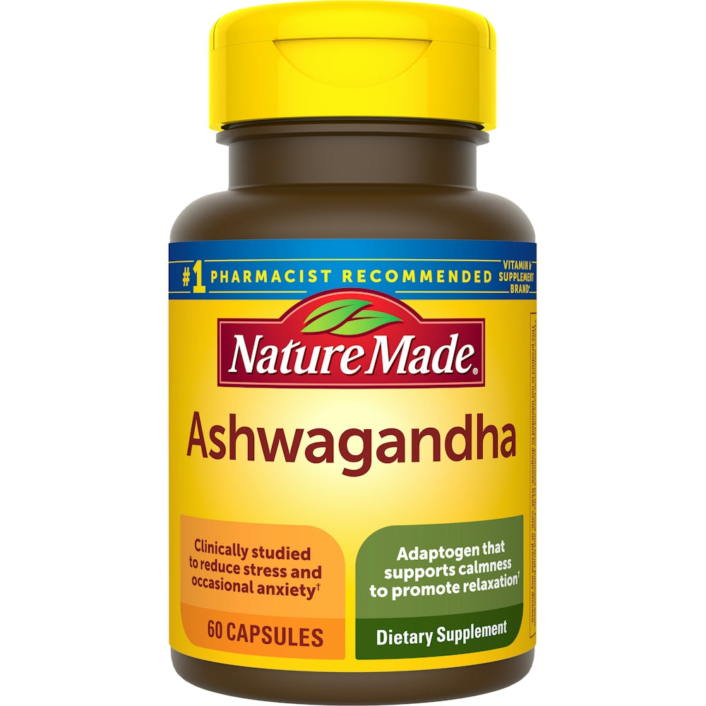 Premium Ashwagandha Capsules - 60 Count