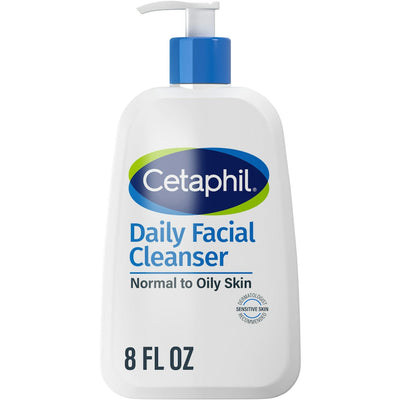 Cetaphil Daily Sensitive Facial Cleanser - 8 Fl Oz