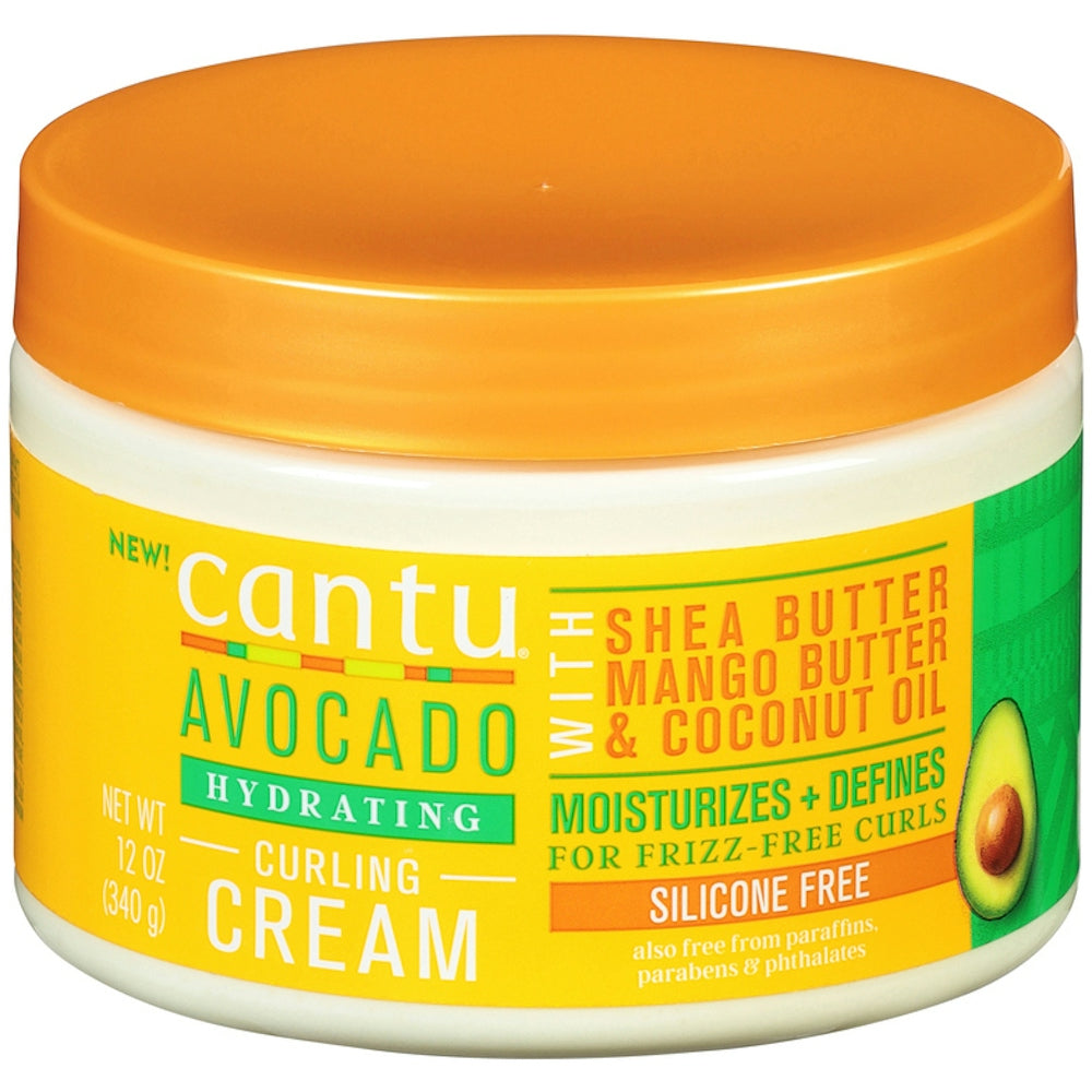 Crema para rizos de aguacate y coco de Cantu - 12 oz