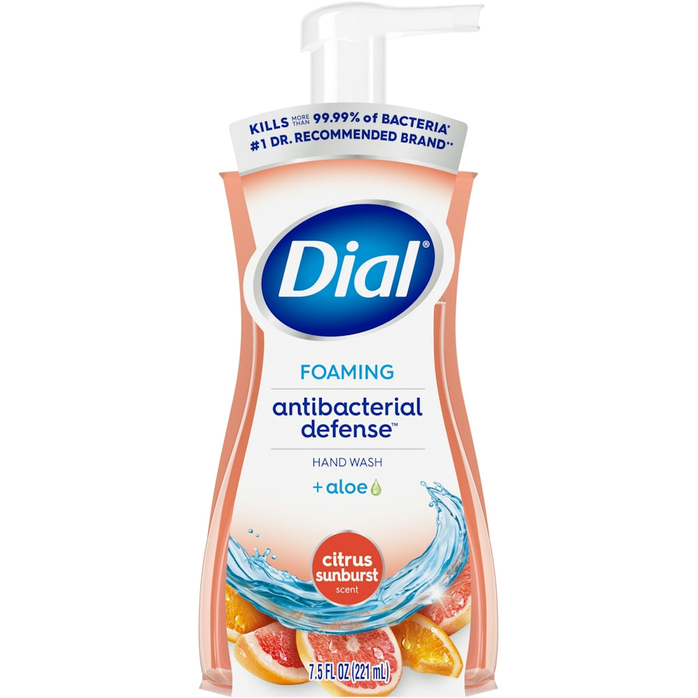 Dial Complete Savon Moussant Antibactérien - Citrus Sunburst, 7,5 Fl Oz