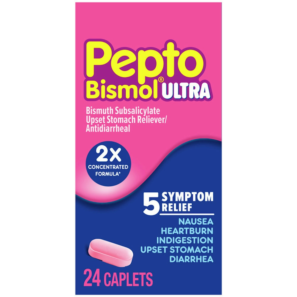 Pepto Bismol Ultra Caplets for Digestive Comfort