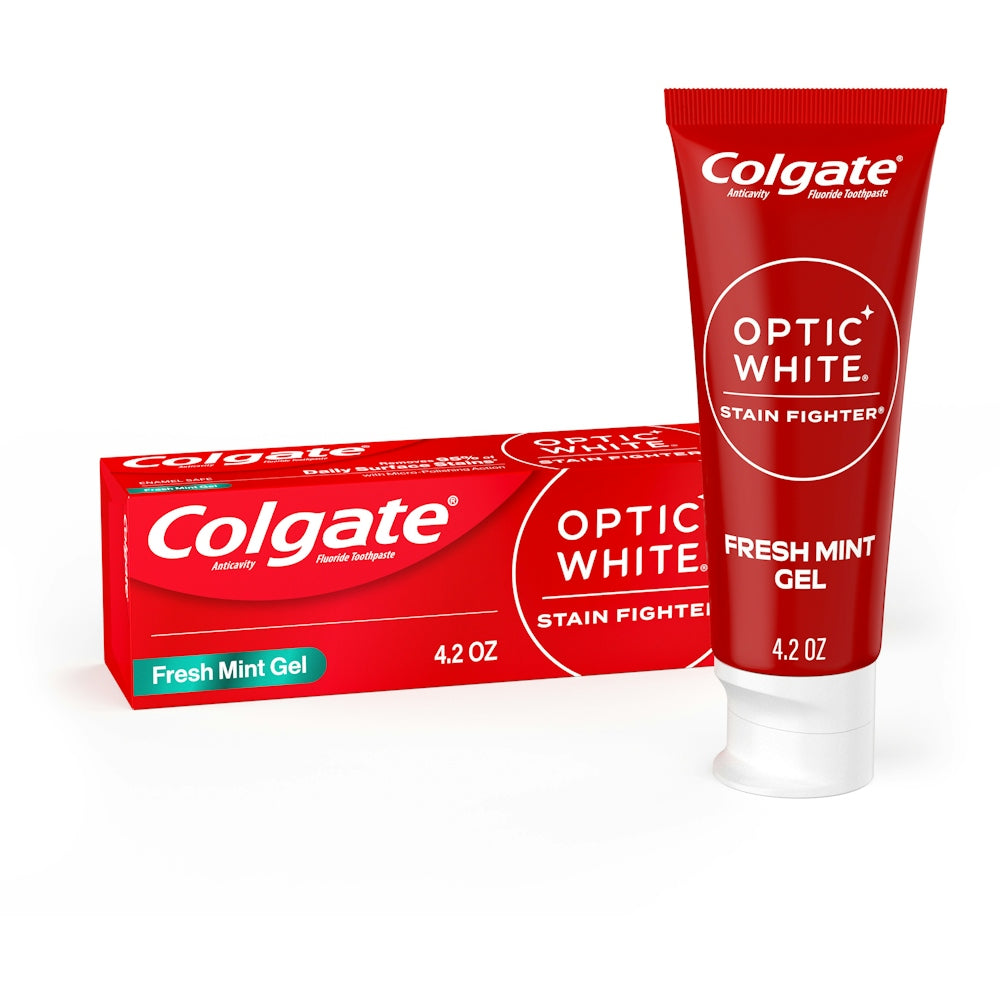 Colgate Optic White Gel Dentifrice Menthe Fraîche