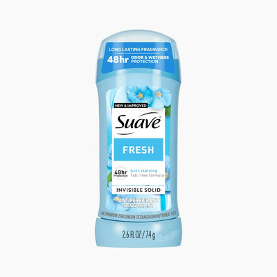 Suave Fresh Invisible Solid Antiperspirant Deodorant, 2.6 Fl Oz