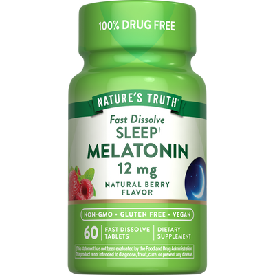 Nature's Truth Natural Berry Flavor Melatonin Fast Dissolve Tablets