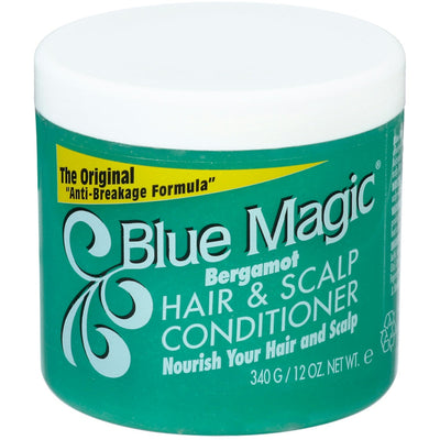 Acondicionador para Cabello y Cuero Cabelludo Bergamota Original Blue Magic 12 Oz