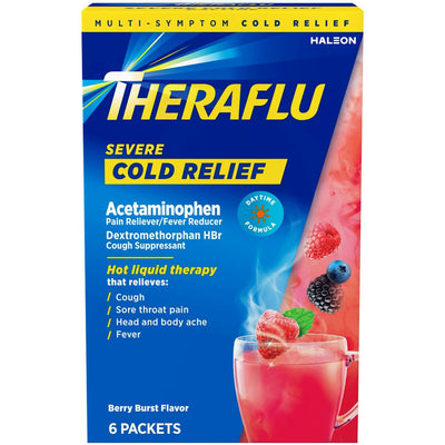 Theraflu Daytime Severe Cold Relief - Berry Burst Flavor
