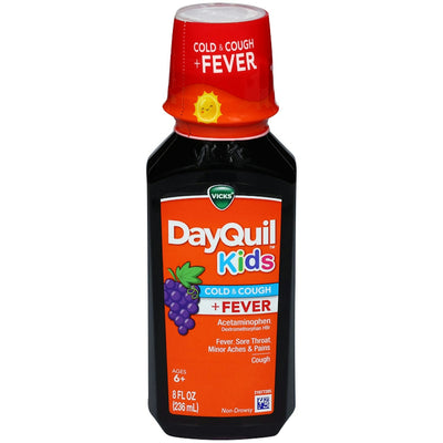 Vicks DayQuil Kids Grape Cold & Cough Relief 236ml