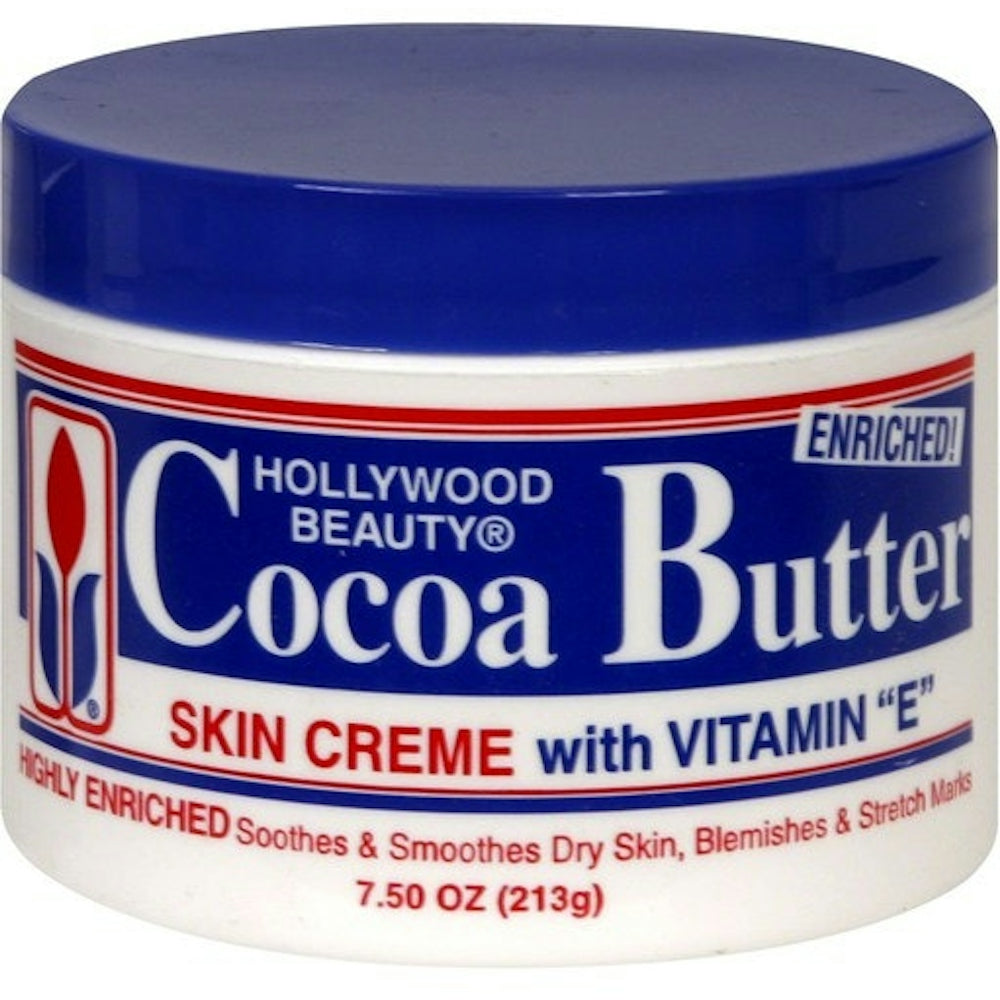 Hollywood Beauty Cocoa Butter Skin Cream with Vitamin E - 7.5 oz