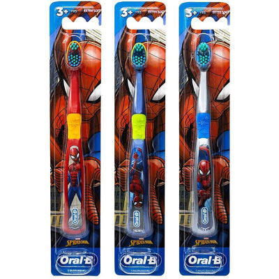 Oral-B Spider-Man Extra Soft Manual Toothbrush for Kids