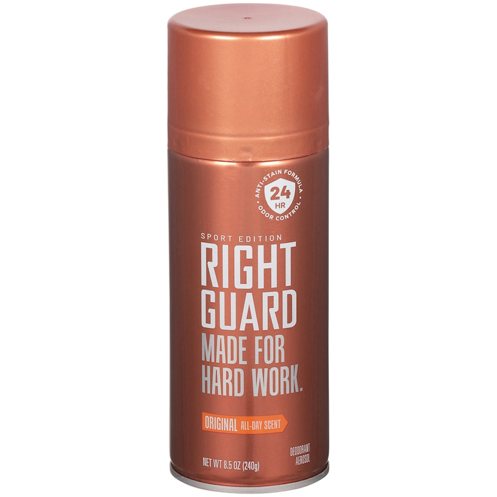 Desodorante Aerosol Right Guard, Aroma Original Todo el Día 8.5 Oz