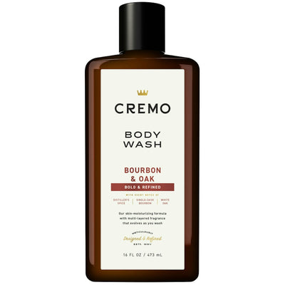 Cremo Gel Douche - Bourbon et Chêne - 16 Fl Oz